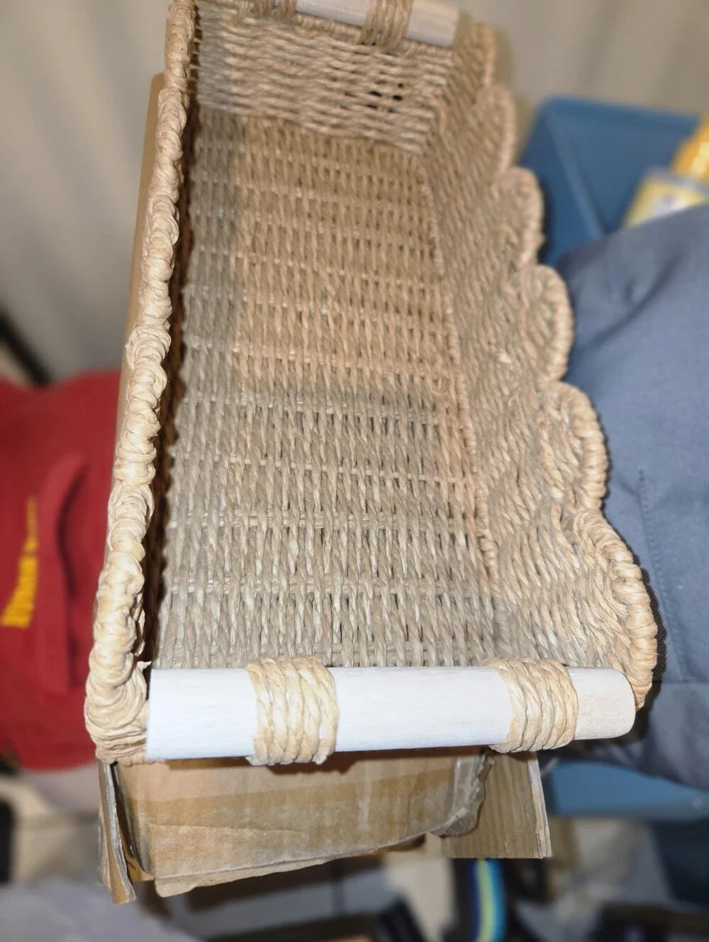 Basket with handles 15x3